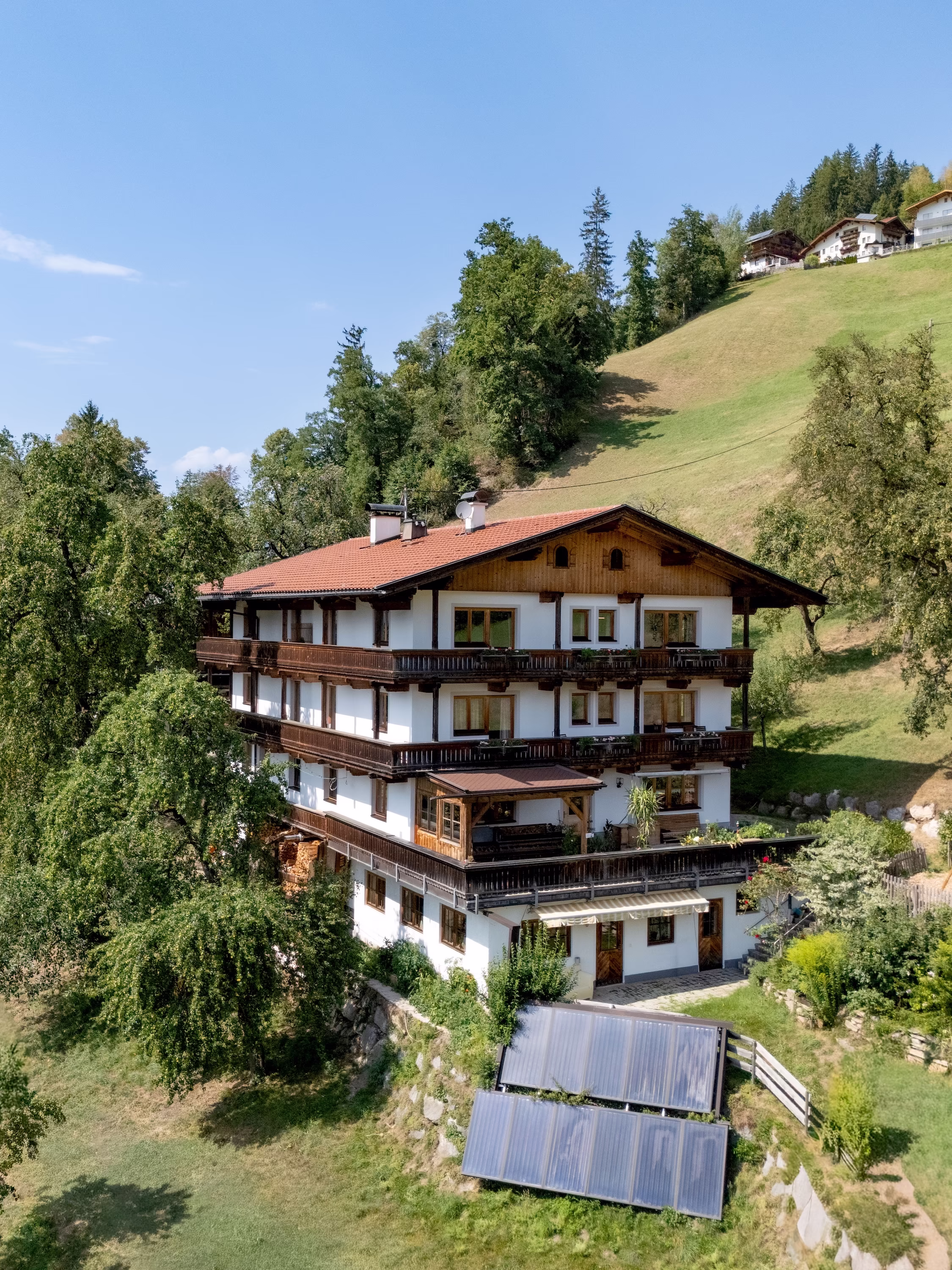 Aussenansicht - Gästehaus Bonholz, Stummerberg im Zillertal © Hannes Dabernig
